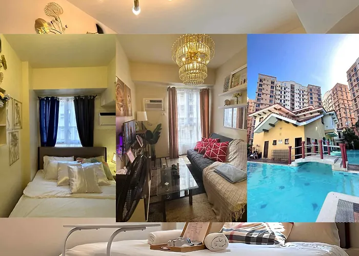 Near Airport Naia Mall Fast Wifi Kitchenette Rouzelea Nest Aparthotel *