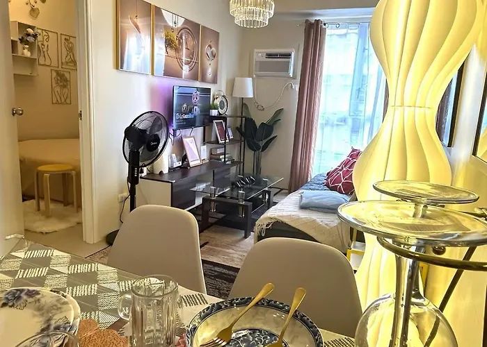 Near Airport Naia Mall Fast Wifi Kitchenette Rouzelea Nest Aparthotel Manila